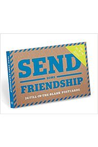 Send Some Friendship Fill in the Love Postcard Book
