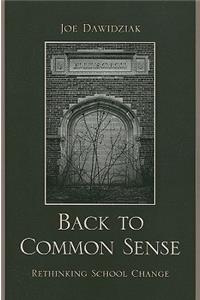 Back to Common Sense