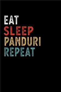 Eat Sleep Panduri Repeat Funny Musical Instrument Gift Idea