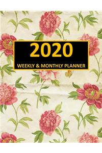 2020 Planner Weekly And Monthly