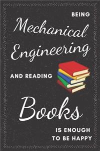 Mechanical Engineer & Reading Books Notebook