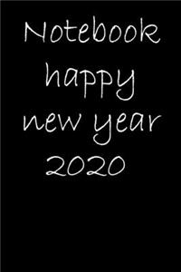 Notebook happy New Year 2020