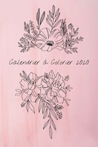 Calendrier à Colorier 2020