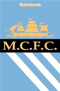 Manchester City Design 7 Notebook For Man City Fans and Lovers