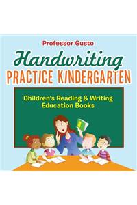 Handwriting Practice Kindergarten