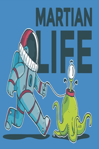 Astronaut Astronomer With Alien in The Space