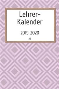 Lehrerkalender 2019 2020 A5