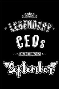 Legendary CEOs are born in September
