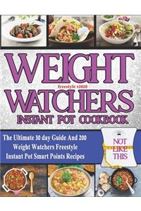 Weight Watchers Freestyle Instant Pot Cookbook 2020