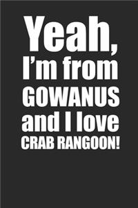 Gowanus Crab Rangoon Lover 120 Page Notebook Lined Journal
