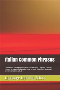 Italian Common Phrases