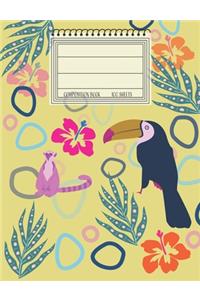 Toucan Composition Book