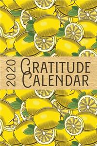 2020 Gratitude Calendar