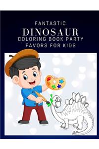 Fantastic Dinosaur Coloring Book Party Favors For Kids