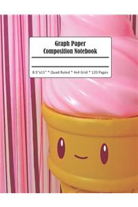 Graph Paper Composition Notebook