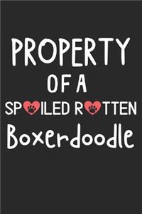 Property Of A Spoiled Rotten Boxerdoodle