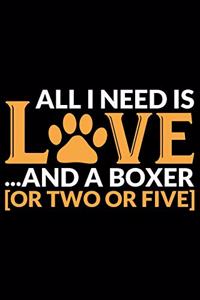 All I Need Is Love And A Boxer