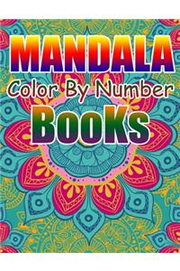 Mandala Color by Number Books
