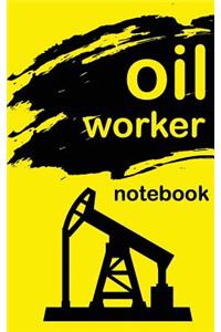 Oil worker notebook