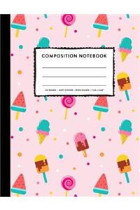 Composition Notebook Wide Ruled