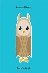Draw and Write Owl Workbook