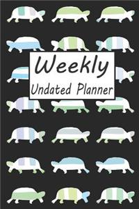 Weekly Undated Planner