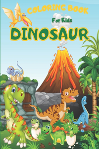 Dinosaur Coloring Book for Kids