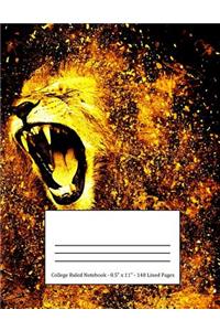 College Ruled Notebook