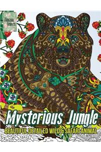 Mysterious Jungle, Beautiful detailed WILD & SAFARI ANIMAL