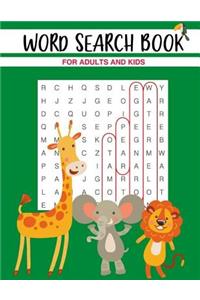 Word Search Book for Adults and Kid