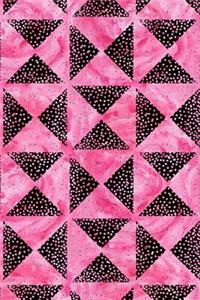 Journal Notebook Triangles With Dots Pattern 7