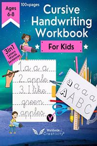 Cursive Handwriting Workbook for Kids