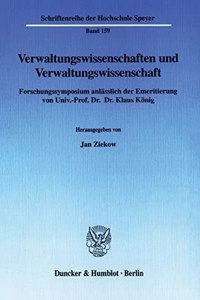 Verwaltungswissenschaften Und Verwaltungswissenschaft