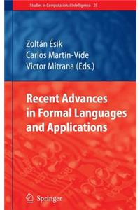 Recent Advances in Formal Languages and Applications