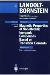 Binary and Lanthanide Oxides