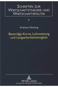 Beveridge-Kurve, Lohnsetzung Und Langzeitarbeitslosigkeit