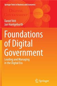 Foundations of Digital Government