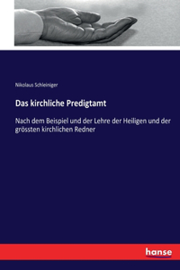 kirchliche Predigtamt