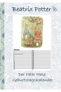 Peter Hase Geburtstagskalender