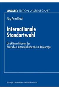 Internationale Standortwahl