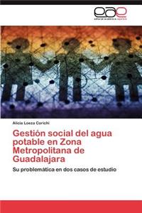 Gestión social del agua potable en Zona Metropolitana de Guadalajara