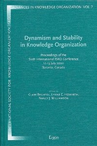 Dynamism and Stability in Knowledge Organization