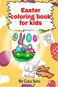 Easter coloring book for kids