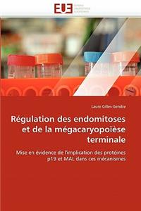 R�gulation Des Endomitoses Et de la M�gacaryopo��se Terminale