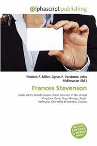 Frances Stevenson