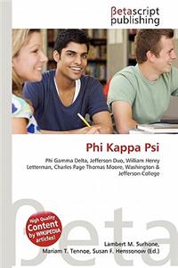 Phi Kappa Psi