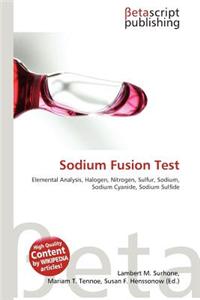 Sodium Fusion Test