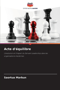 Acte d'équilibre