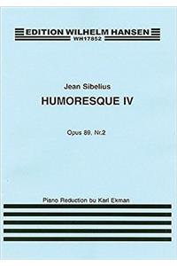 Jean Sibelius: Humoresque IV Op.89 No.2 (Violin/Piano)