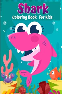 Shark Coloring Book For Kids